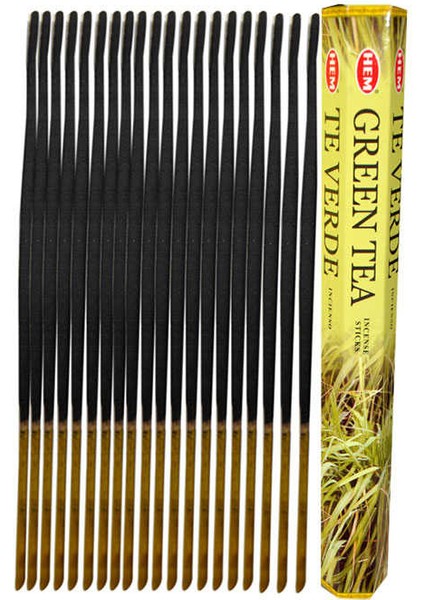 Yeşil Çay Kokulu 20 Çubuk Tütsü - Green Tea