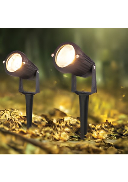 Kazıklı Çim Armatürü — KBA747 / 7W / 700 Lümen / IP65 - Mavi