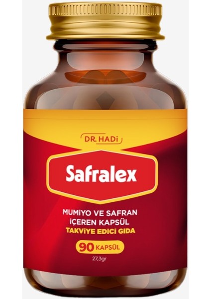 Safralex Mumiyo ve Safraniçeren Takviye Edici Gıda
