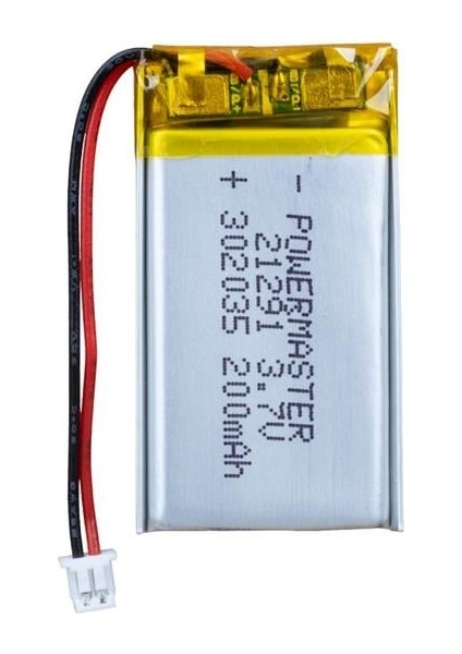 Powermaster 302035 3.7 Volt 200 Mah Lityum Polimer Pil