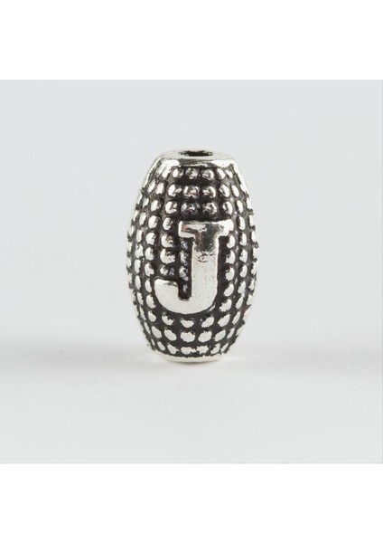 Ds-Derin 8 mm Arpa Kesim Metal Harf Metal Tesbih Harfi -J