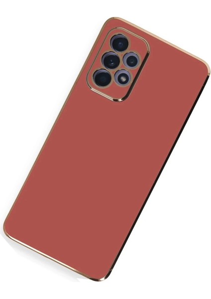 Bfs Samsung Galaxy A52 Kılıf Volet Silikon - Kırmızı modelleri
