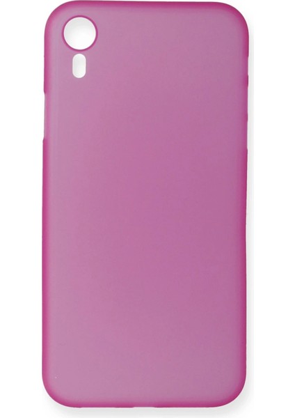 Bfs iPhone Xr Kılıf Pp Ultra Ince Kapak - Pembe