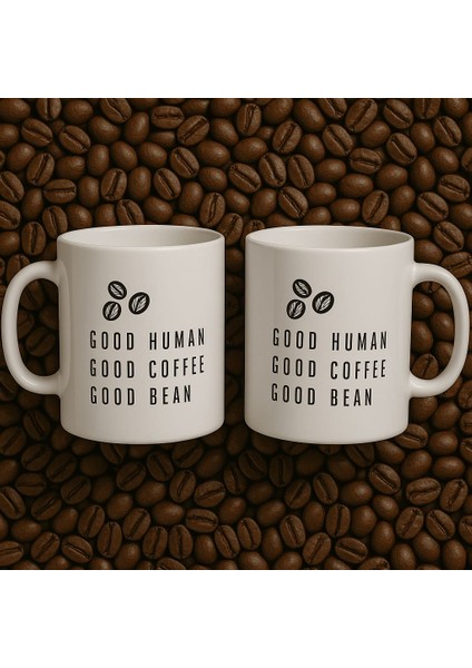 Coffee Works Kahve Kupası Beyaz Bardak 2 Adet (COFFEE MUG WHİTE CERAMİC CUP 370 ML)