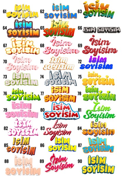 Kıyafet Etiketi - Okul Kıyafet Kumaş Etiketi Kreş Anaokulu Ilkokul Kıyafet Kumaş Etiketi SET14 indirimleri