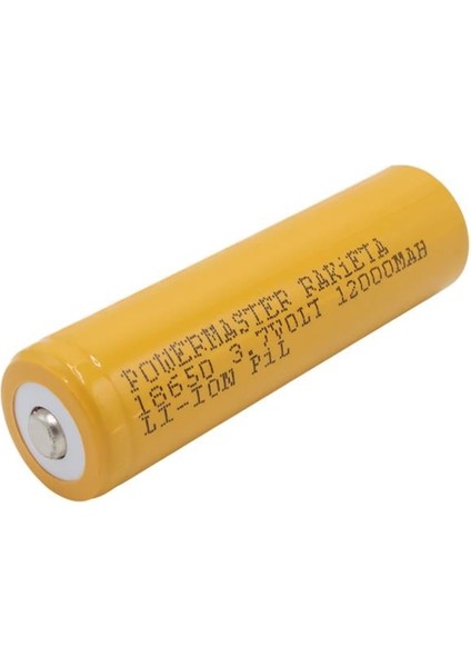 Powermaster PM-9599 Rakieta 3.7 Volt 1200MAH 18650 Başlıklı Şarj Edilebilir Lityum Pil (Tekli) fiyatları