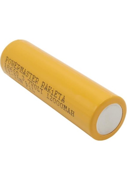 Powermaster PM-9599 Rakieta 3.7 Volt 1200MAH 18650 Başlıklı Şarj Edilebilir Lityum Pil (Tekli) modelleri