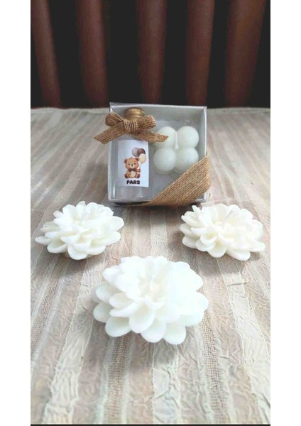 10 Adet Kolonya Bubble Mum