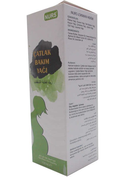 Çatlak Bakım Yağı 150 ml fiyatları