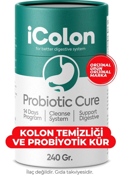 Icolon Prebiyotik Bağırsak Kürü 240 gr Probiotic Cure modelleri