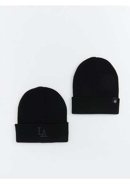 Yeni Sezon Basic Erkek Bere 2'li