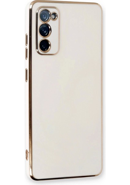 Bfs Samsung Galaxy S20 Fe Kılıf Volet Silikon - Beyaz