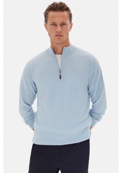 Ds Damat Regular Fit Mavi Kazak fiyatları