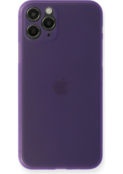 Bfs iPhone 11 Pro Kılıf Pp Ultra Ince Kapak - Mor