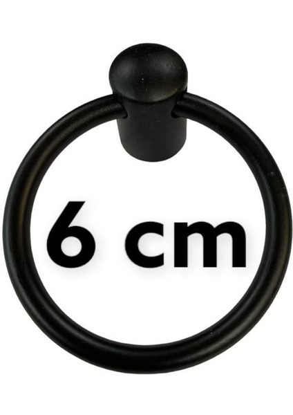 Sarkaç Siyah Uzun Halka
