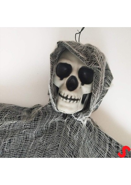 Iskelet Hayalet Halloween Dekor Süsü, 80CM x 60CM fırsatları