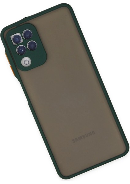 Bfs Samsung Galaxy A22 Kılıf Montreal Silikon Kapak - Yeşil modelleri