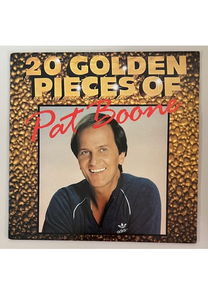 Pat Boone 20 Golden Pieces Of Pat Boone Lp Plak (Orijinal 1986 Dönem Ingiltere Baskı Plak)