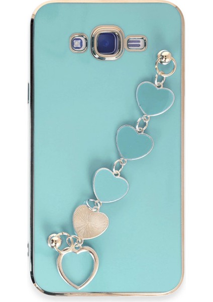 Bfs Samsung Galaxy J7 Kılıf Esila Silikon - Su Yeşili