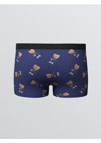 Yeni Sezon Standart Kalıp Pamuklu Esnek Ayı Teddy Baskılı Erkek Boxer fiyatları