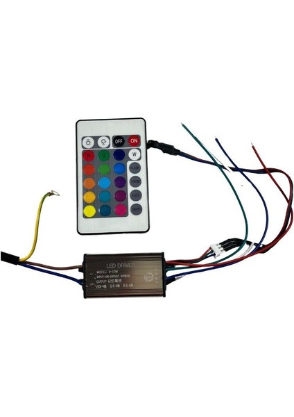 Rgb Wallwasher Driver 9-12X1W Ir Kumandalı fiyatları
