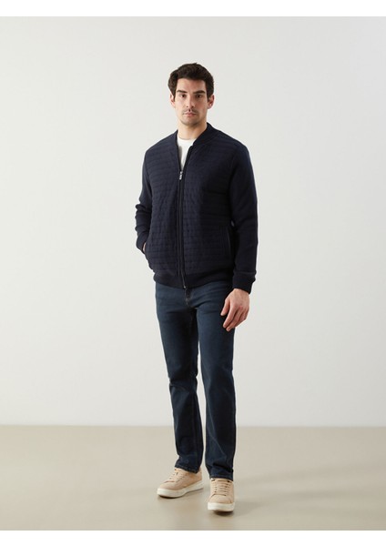 Yeni Sezon Standart Kalıp Kolej Yaka Erkek Triko Hırka fırsatları