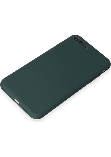 Bfs iPhone 7 Plus Kılıf First Silikon - Koyu Yeşil fırsatları