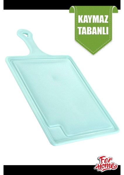 Kesme Tahtası Kaydırmaz Plastik Kesme Sunum Tahtası Pratik Kesim Panosu 165X315 mm ROYALEKS-FR-105 indirimleri