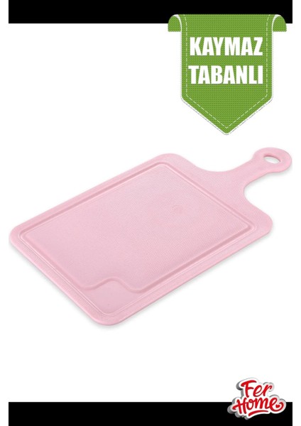 Kesme Tahtası Kaydırmaz Plastik Kesme Sunum Tahtası Pratik Kesim Panosu 165X315 mm ROYALEKS-FR-105