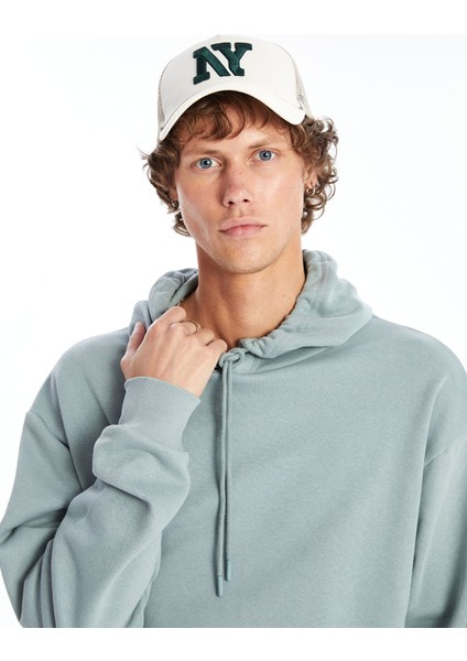 Yeni Sezon Yazı Nakışlı Erkek Kep Şapka