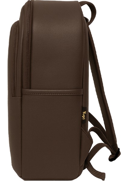 Suni Deri Dört Gözlü Sırt Çantası Kahverengi fırsatları