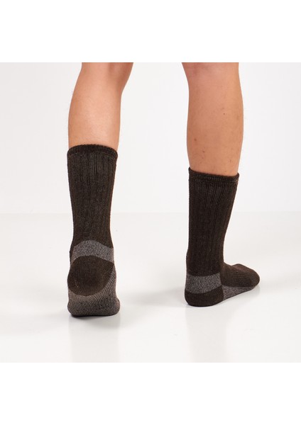Alpaka Yünlü Tam Havlulu Kalın Termal Çorap 6005-6006 modelleri