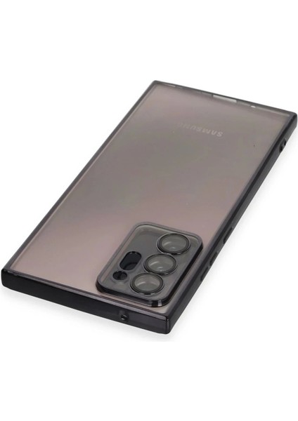 Bfs Samsung Galaxy Note 20 Ultra Kılıf Razer Lensli Silikon - Siyah modelleri