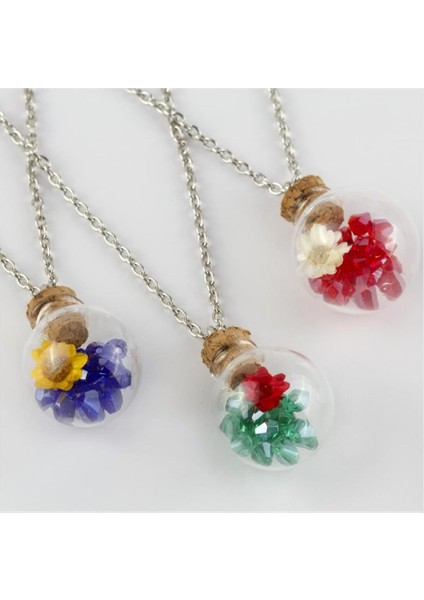 Ds-Derin Fanus Canlı Kolye-Gümüş Rengi modelleri