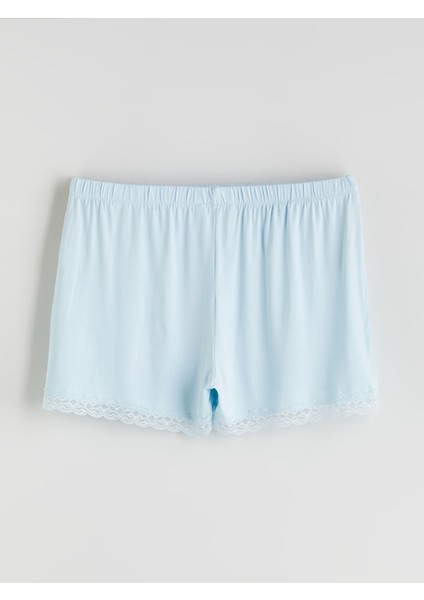 Yeni Sezon Beli Lastikli Kadın Şort Pijama Altı fiyatları