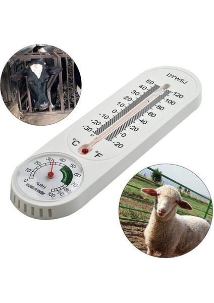 Powermaster PM-24665 Analog Sıcaklık Nem Ölçer Termometre