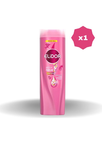 Şampuan Güçlü & Parlak 400 ml - (1 Adet)