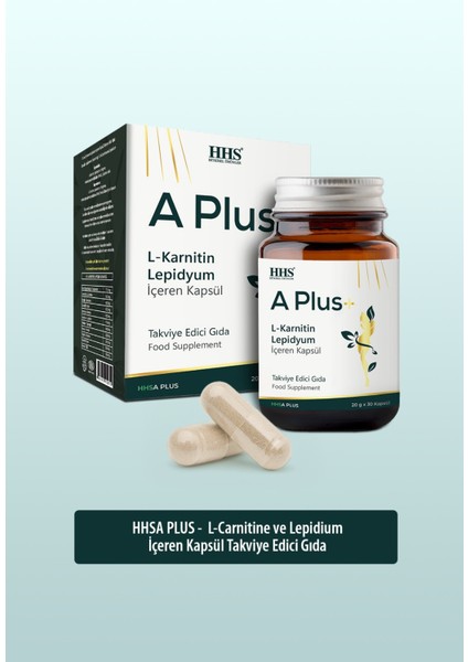 A Plus L-Carnitine Lepidium Bitkisel Kapsül – 2 Adet fiyatları