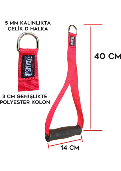 Fitness Elcik Kırmızı Tek - 40 cm fiyatları