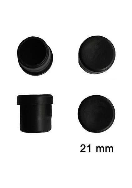 Yuvarlak Profil Iç Tapa 21 mm 4 Adet