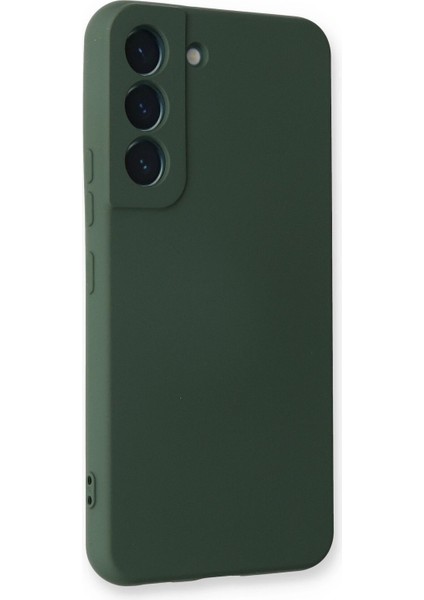 Bfs Samsung Galaxy S22 Plus Kılıf Nano Içi Kadife Silikon - Koyu Yeşil fiyatları