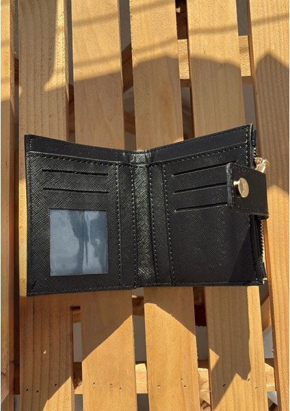 Kadın Ayrılabilir Kartlık Detaylı Rugan Cüzdan - Kartlık ve Bozuk Para Bölmeli, Fermuarlı Cüzdan modelleri