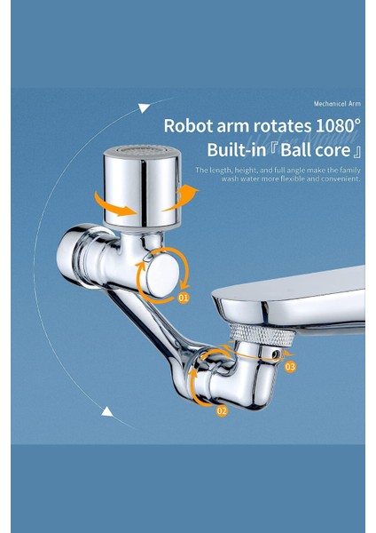 Mutfak Banyo Musluk Başlığı 180 Derece Dönebilen Fonksiyonel Evrense fiyatları