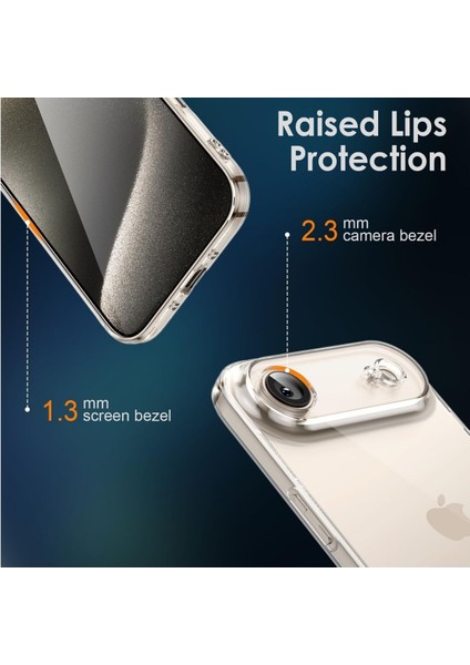 iPhone Air Şeffaf Kılıf Silikon Kamera Korumalı indirimleri