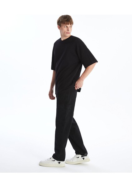 Yeni Sezon Baggy Fit Erkek Jean Pantolon