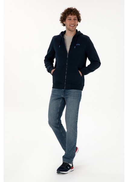 Erkek Lacivert Hırka (Örme) 50313755-VR033 fırsatları