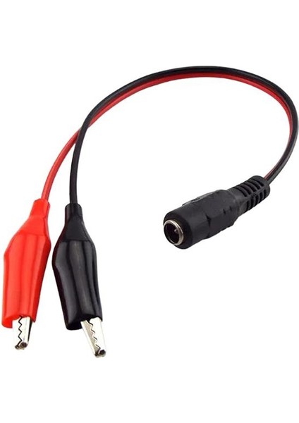 Powermaster 5.5x2.5mm Dişi To Krokodil Çevirici 25CM Kablo PM-22974