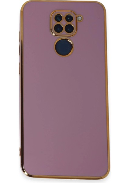 Bfs Xiaomi Redmi Note 9 Kılıf Volet Silikon - Mor