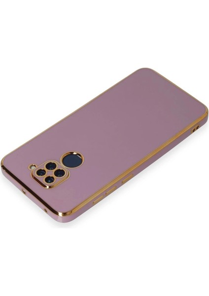 Bfs Xiaomi Redmi Note 9 Kılıf Volet Silikon - Mor modelleri
