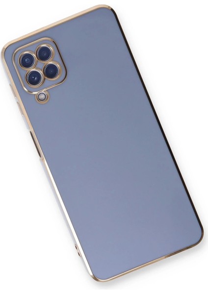 Bfs Samsung Galaxy A22 Kılıf Volet Silikon - Mavi modelleri